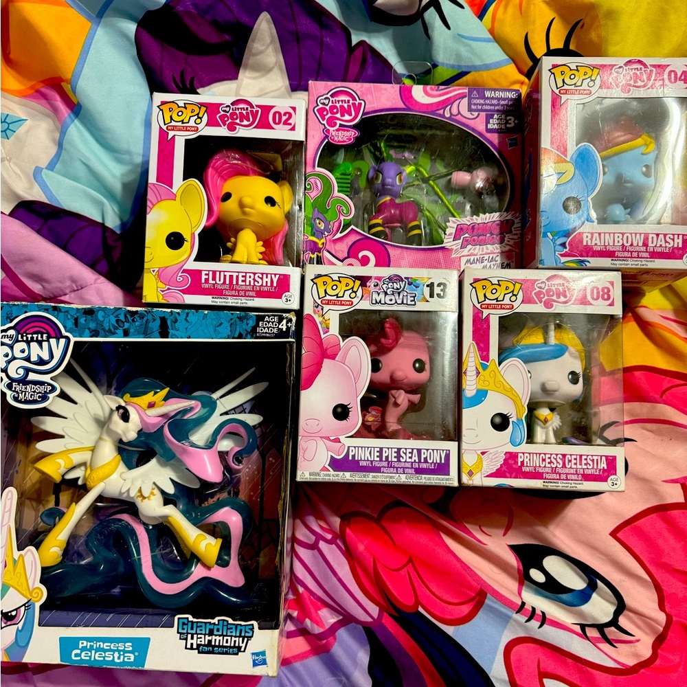 My little pony pops/boxed figures